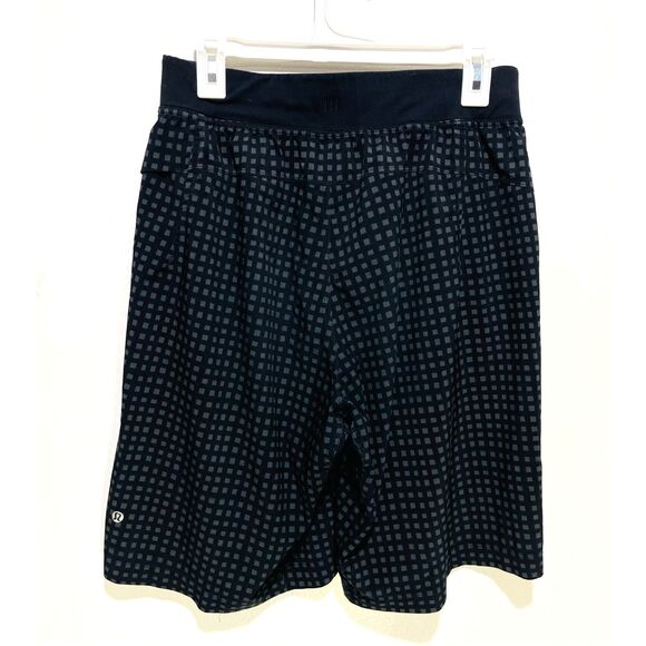 lululemon athletica Other - Lululemon shorts activewear performance geometric black gray men's M